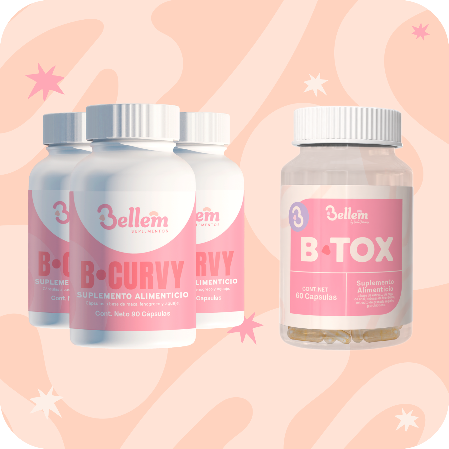 Kit B-Curvy + B-Tox GRATIS