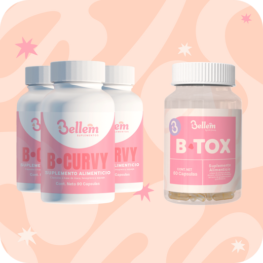 Kit B-Curvy + B-Tox GRATIS