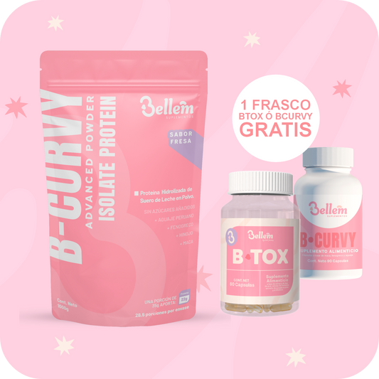 Black Friday Deal | Malteada + 1 frasco gratis (b-curvy o b-tox)