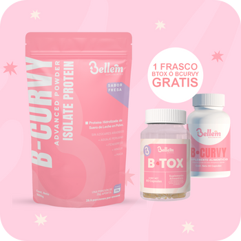 Black Friday Deal | Malteada + 1 frasco gratis (b-curvy o b-tox)