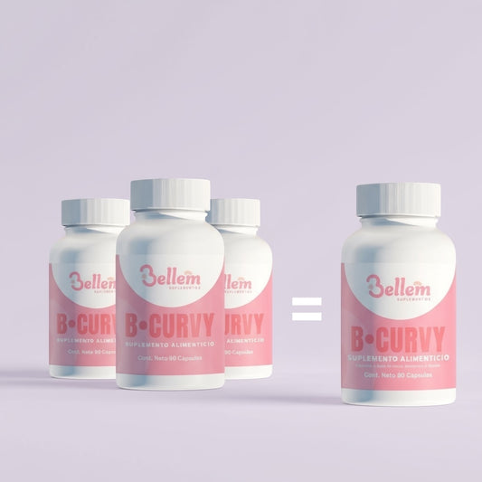 4x3 ✨ | B-Curvy por 3 meses + 1 GRATIS 💕