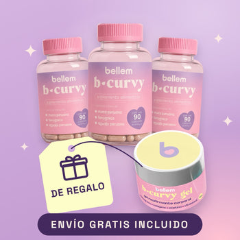 Kit B-Curvy + de regalo Gel B-Curvy
